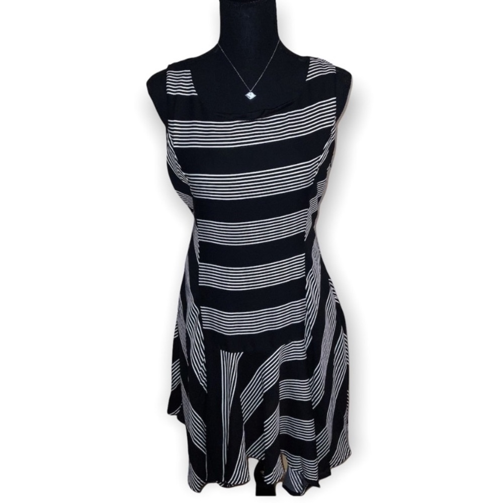 Leshop striped mini dress